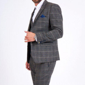 Marc Darcy Scott 3 Piece Suit - Grey