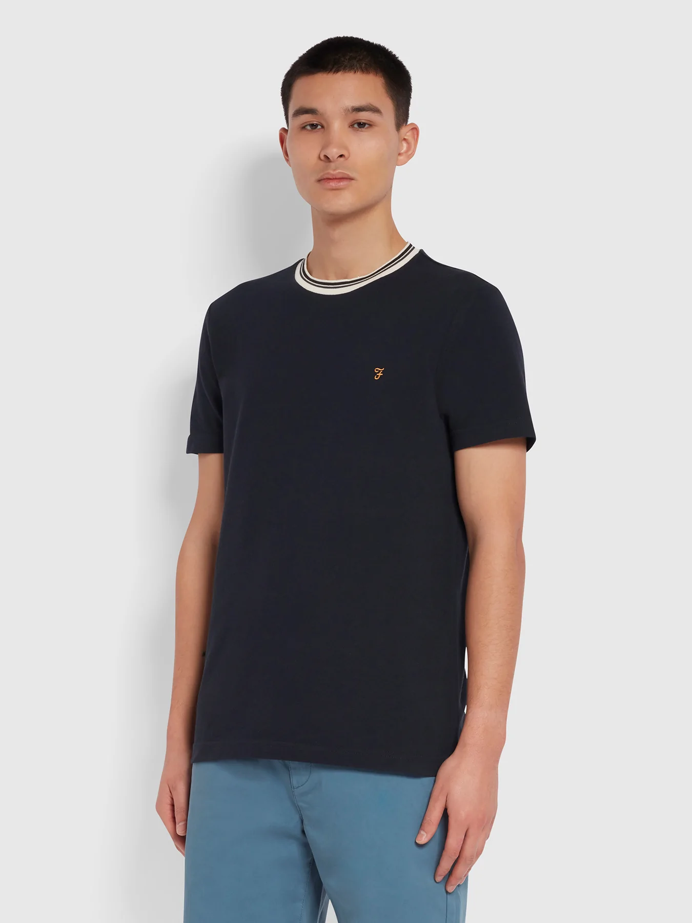 Farah Meadow T-shirt - True Navy