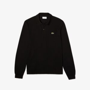 Lacoste L1312 L/S Polo - Black