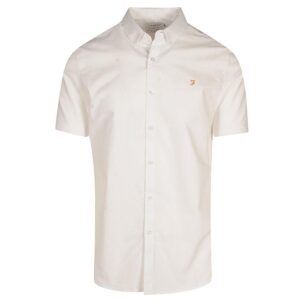 Farah Brewer SS Shirt - White