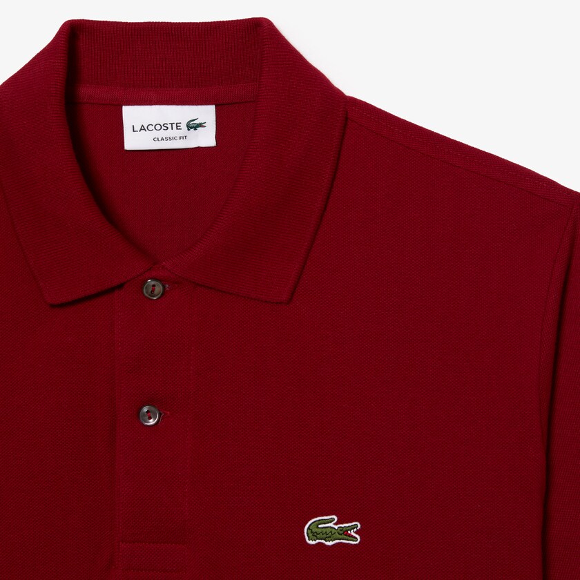 Lacoste L1212 Classic Polo - Bordeaux - Image 2