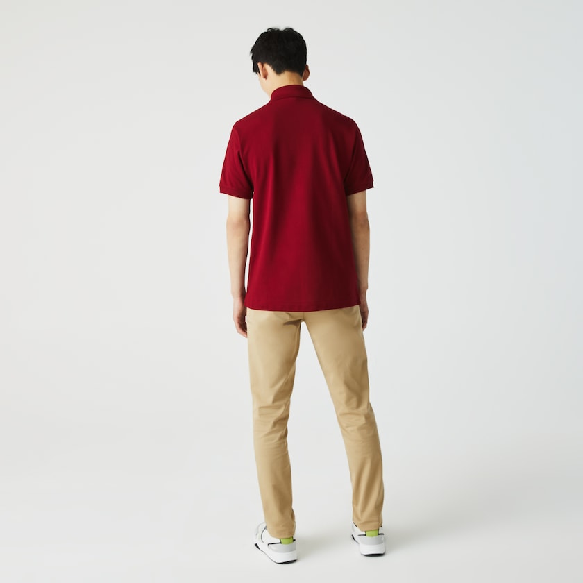 Lacoste L1212 Classic Polo - Bordeaux - Image 3