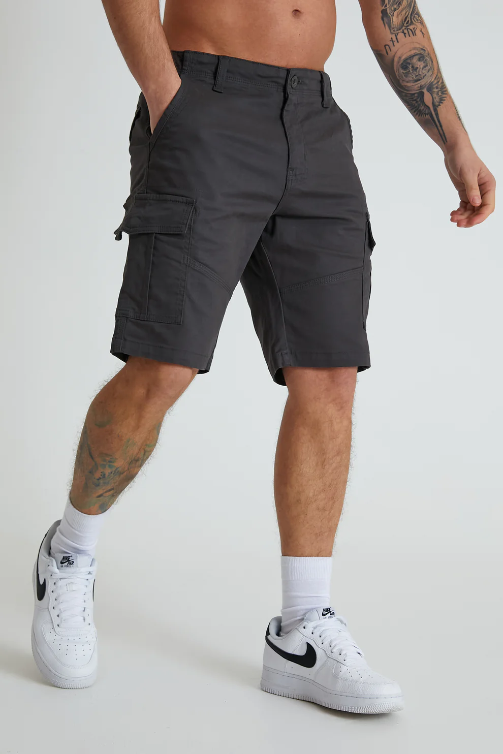 DML Cargo Shorts - Charcoal