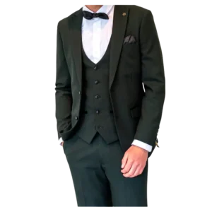 Marc Darcy Bromley Olive 3 Piece Suit