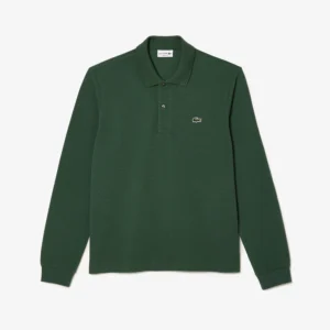 Lacoste L1312 L/S Polo - Dark Green