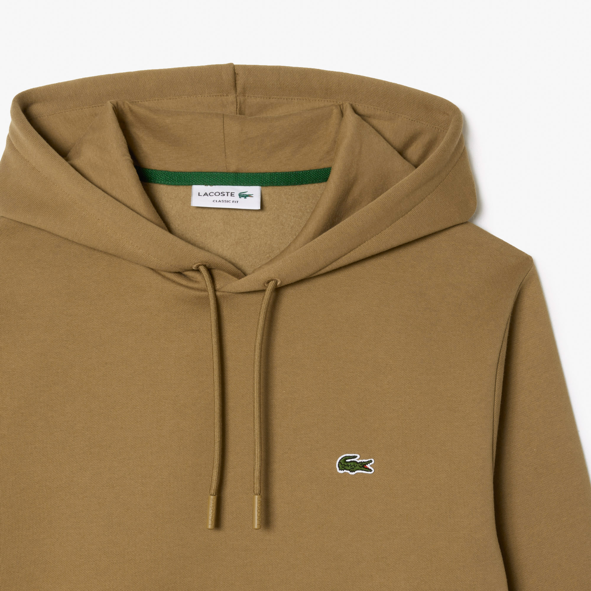 Lacoste SH9623 Hooded Sweatshirt - Brown - Image 2