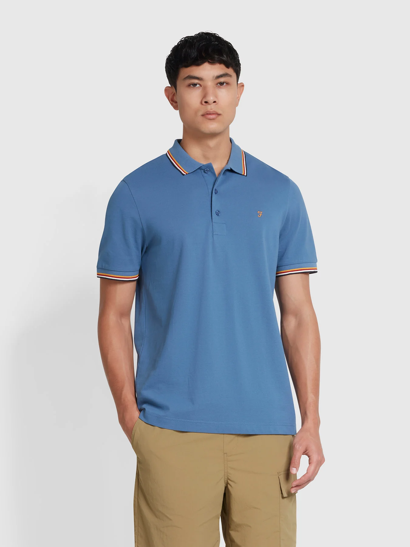 Farah Alvin Polo - Sheaf Blue