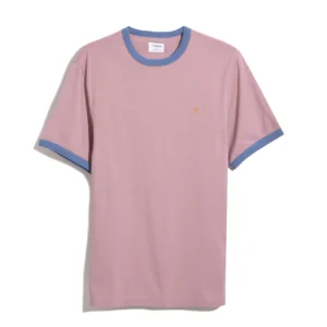 Groves Ringer Tee - Dark Pink