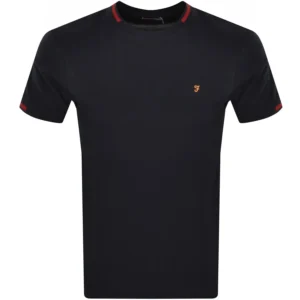 Farah Bedingfield Tipping Tee - True Navy