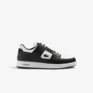 Lacoste Court Cage Trainers - White/Black