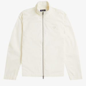 Fred Perry J7836 Ripstop Overshirt - Ecru