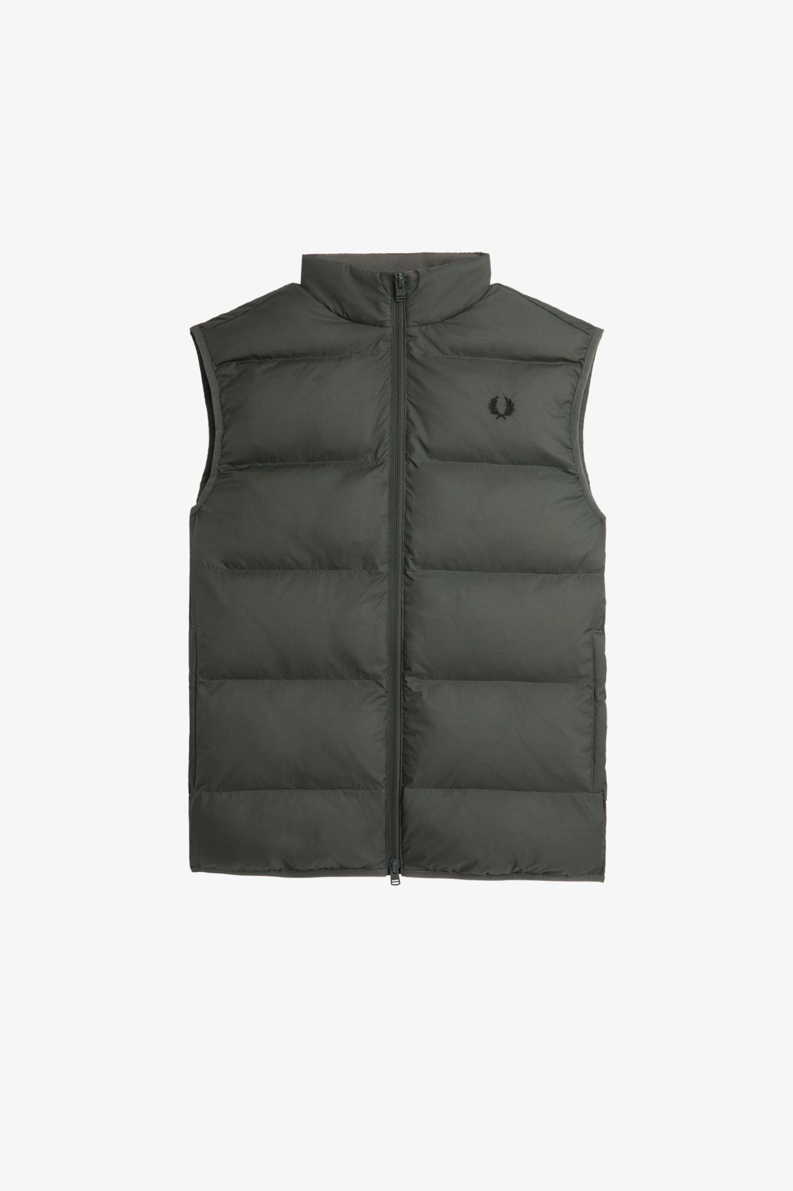 Fred Perry J8522 Insulated Gilet - Field Green