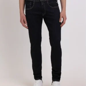 Replay Hyperflex M914Y 661 F13 Anbass Slim Fit Jeans - Dark Blue