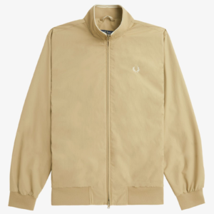 Fred Perry J2660 Brentham Jacket - Warm Stone
