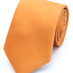 LA Smith Satin Tie and Pocket Square Set - Warm Spice