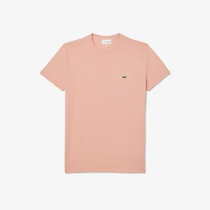 Lacoste TH6709 Pima Tee - Latte