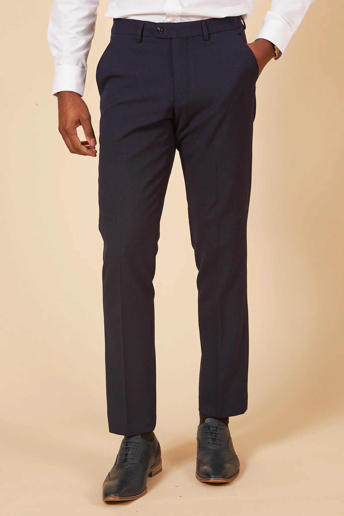 Marc Darcy Bromley Three Piece Suit - Navy - Image 9