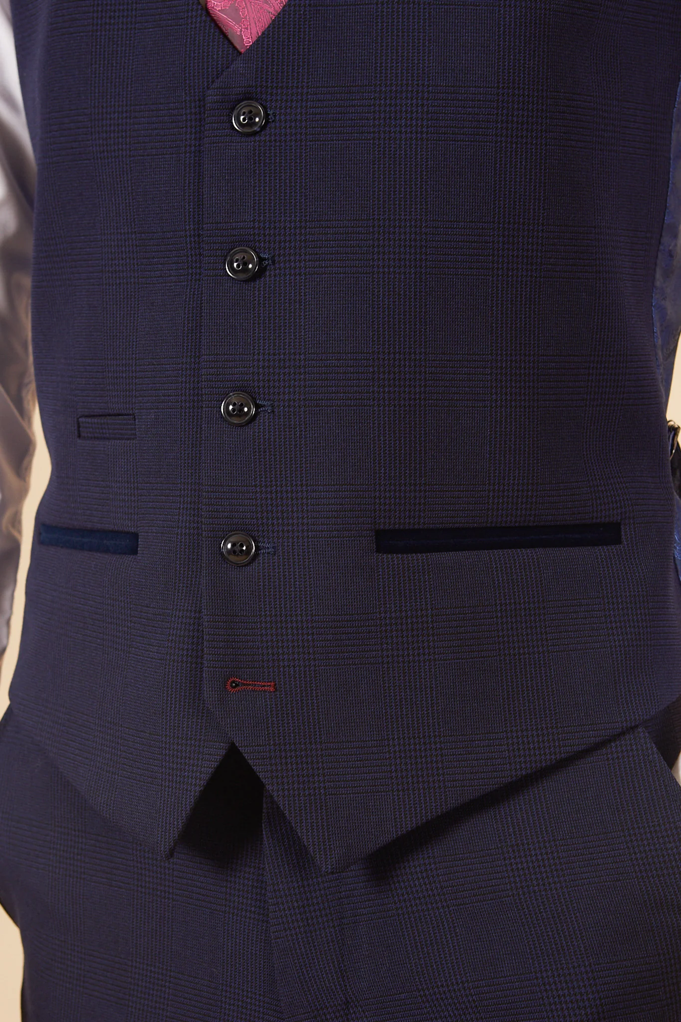 Marc Darcy Bromley Three Piece Suit - Navy - Image 7