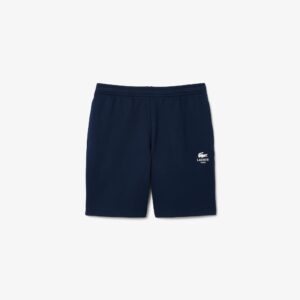 Lacoste GH0990 Fleece Paris Shorts - Navy