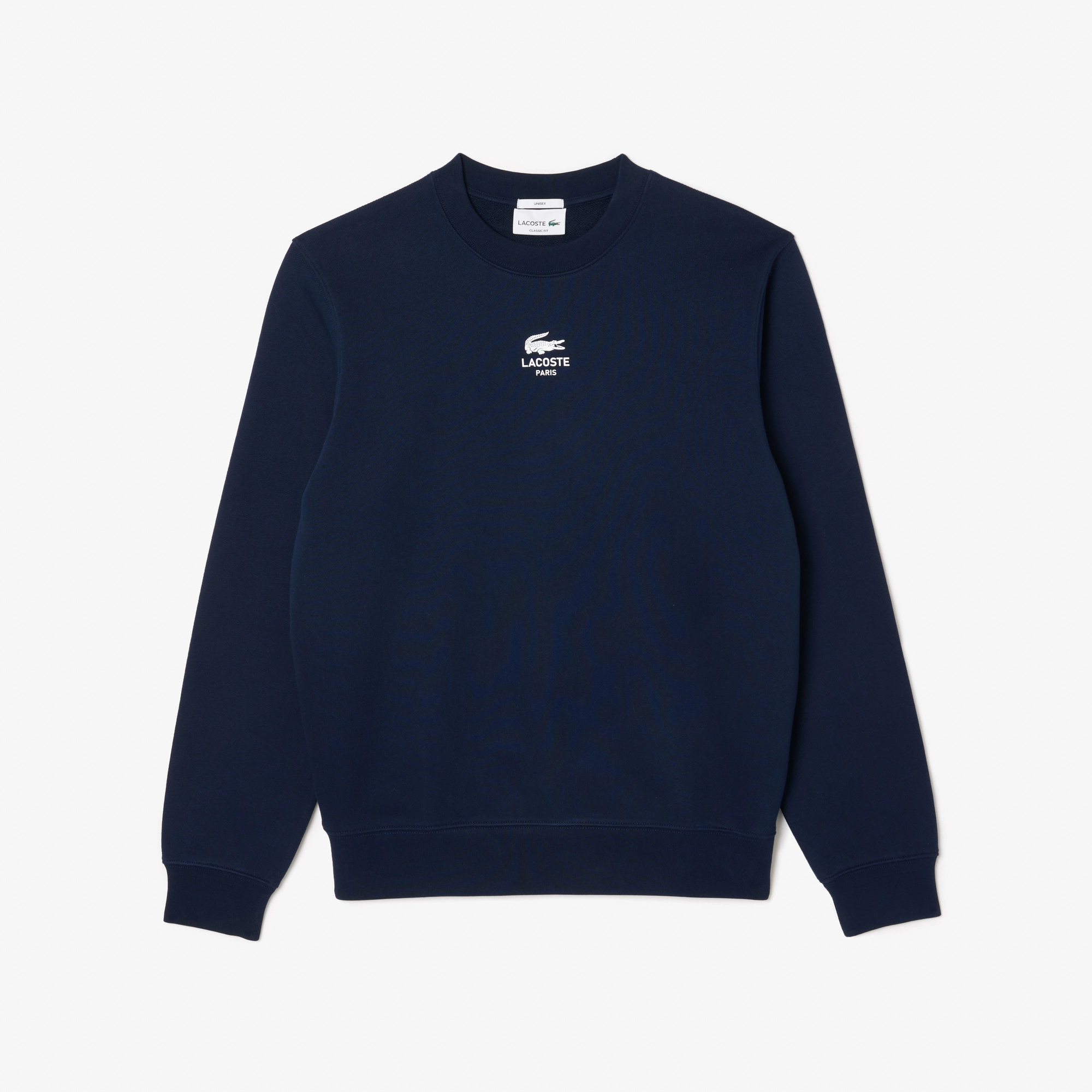 Lacoste SH2736 Unisex Paris Sweatshirt - Navy