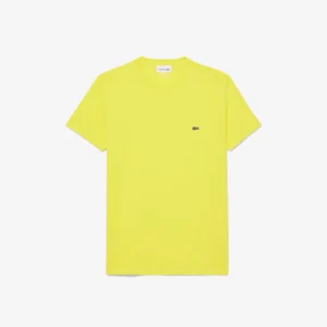 Lacoste TH6709 Pima Tee - Yellow