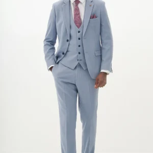 Marc Darcy HM5 3 Piece Suit - Sky