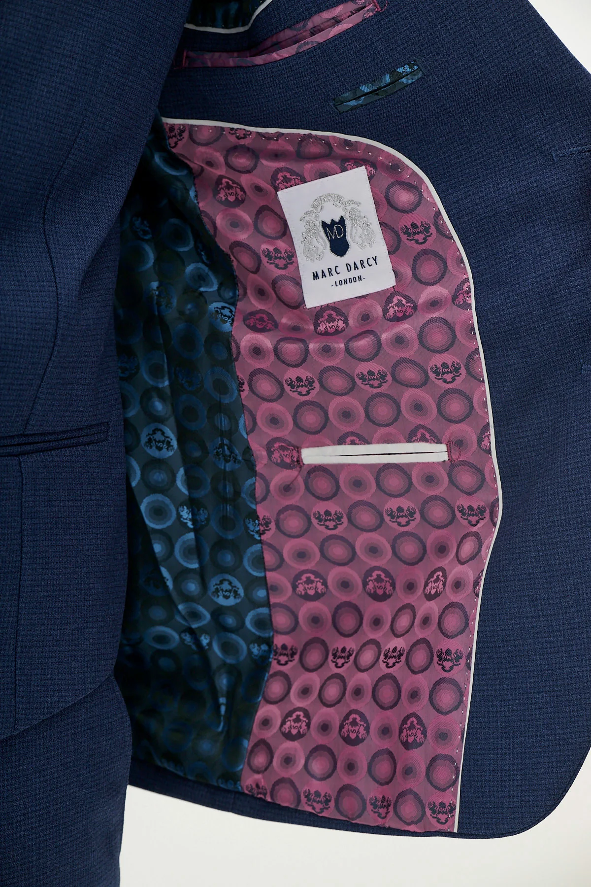 Marc Darcy Ashley 3 Piece Suit - Navy - Image 4