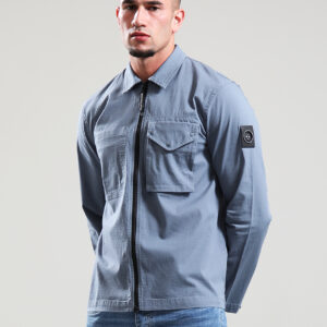 Marshall Artist M11098 Vena Overshirt - Airforce Blue