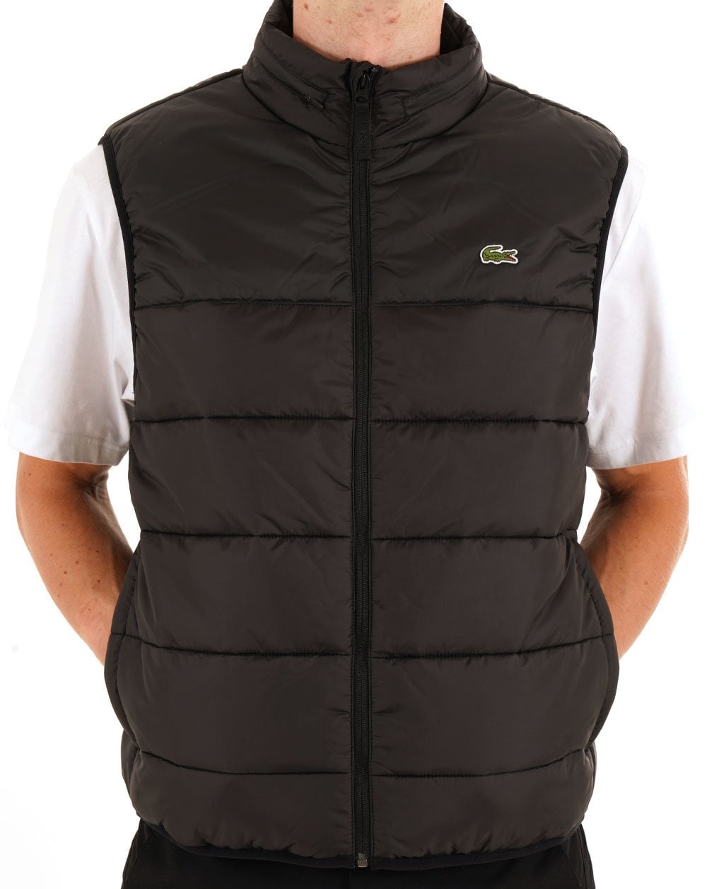 Lacoste BH6761 Waterproof Gilet - Black