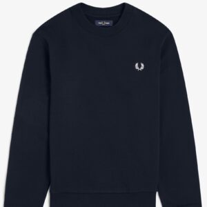 Fred Perry M7535 Crew Neck Sweatshirt - Navy