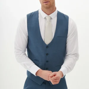 Marc Darcy Finley Waistcoat - Teal