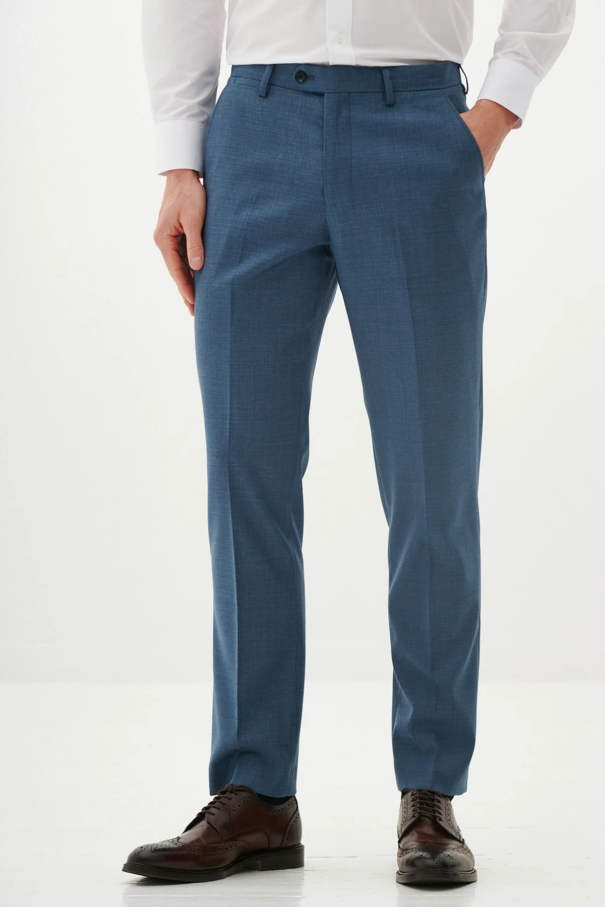 Marc Darcy Finley 3 Piece Suit - Teal - Image 7