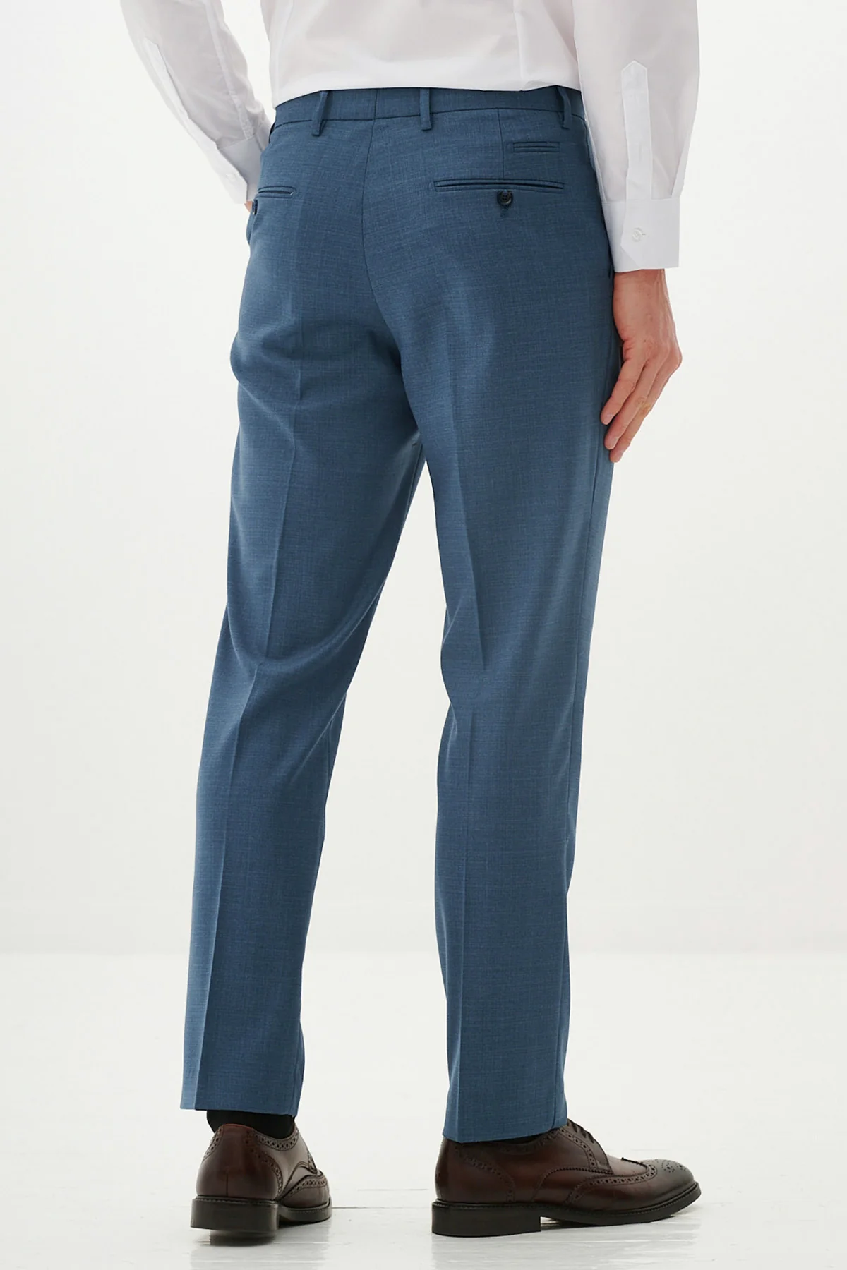 Marc Darcy Finley 3 Piece Suit - Teal - Image 8
