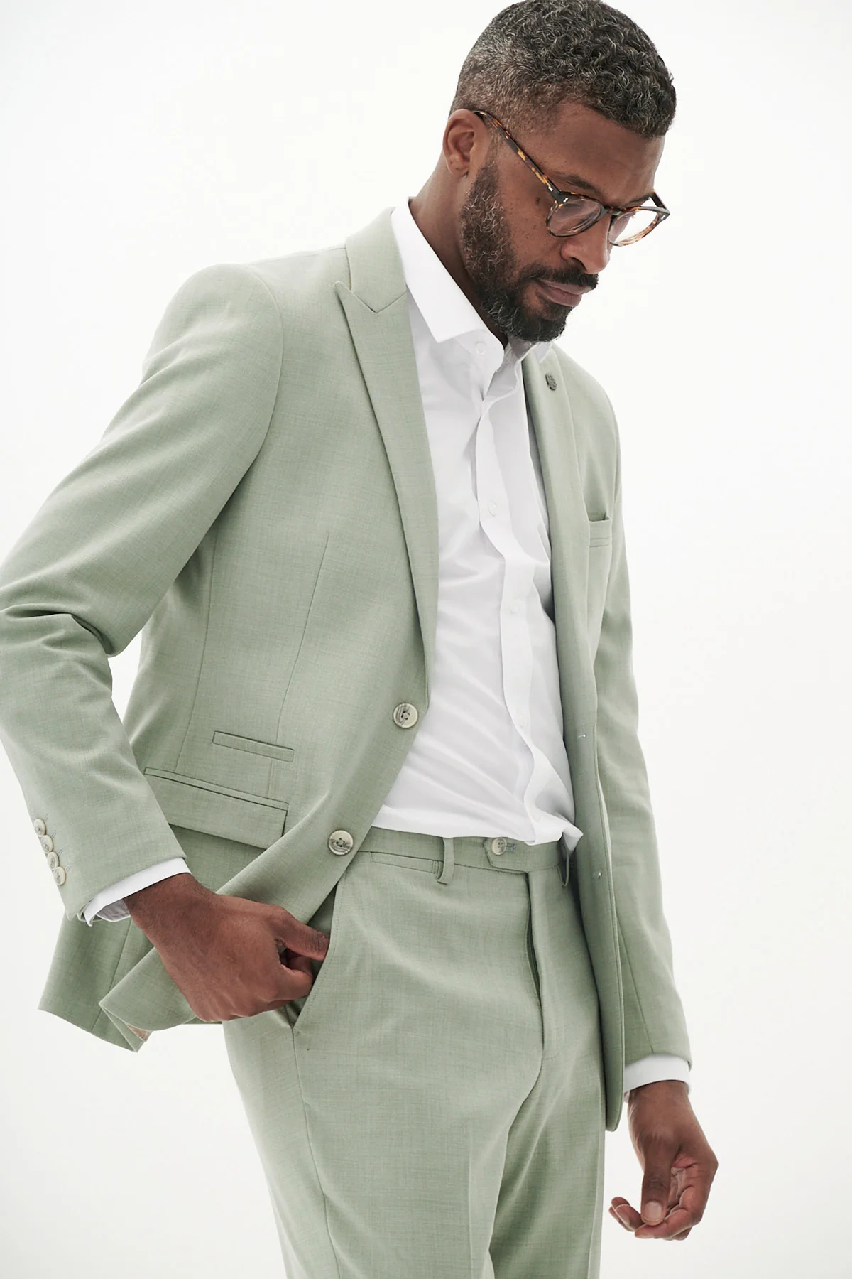 Marc Darcy Finley 3 Piece Suit - Moss - Image 2