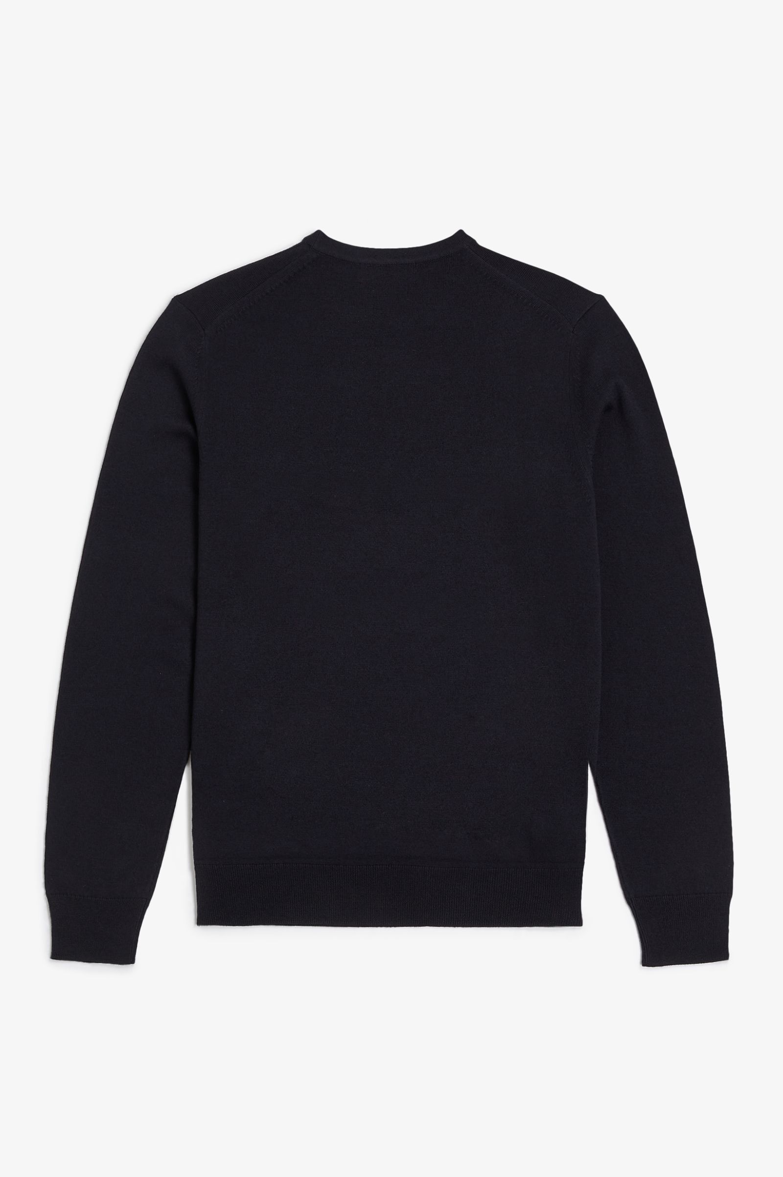Fred Perry K9601 Classic Crew Neck Jumper - Navy - Image 2