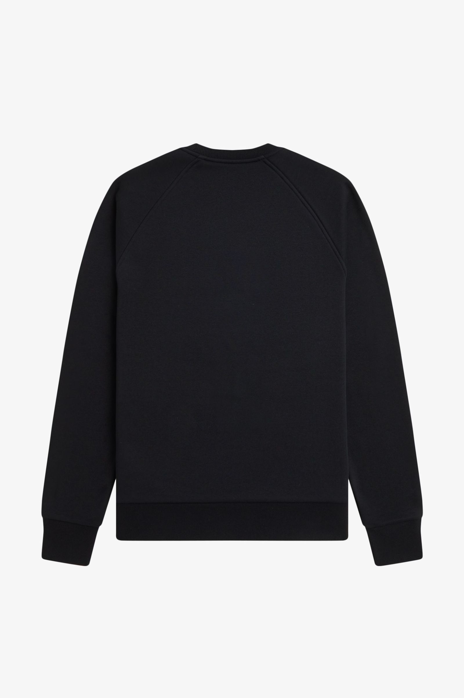 Fred Perry M1769 Outline Laurel Wreath Sweatshirt - Black - Image 2