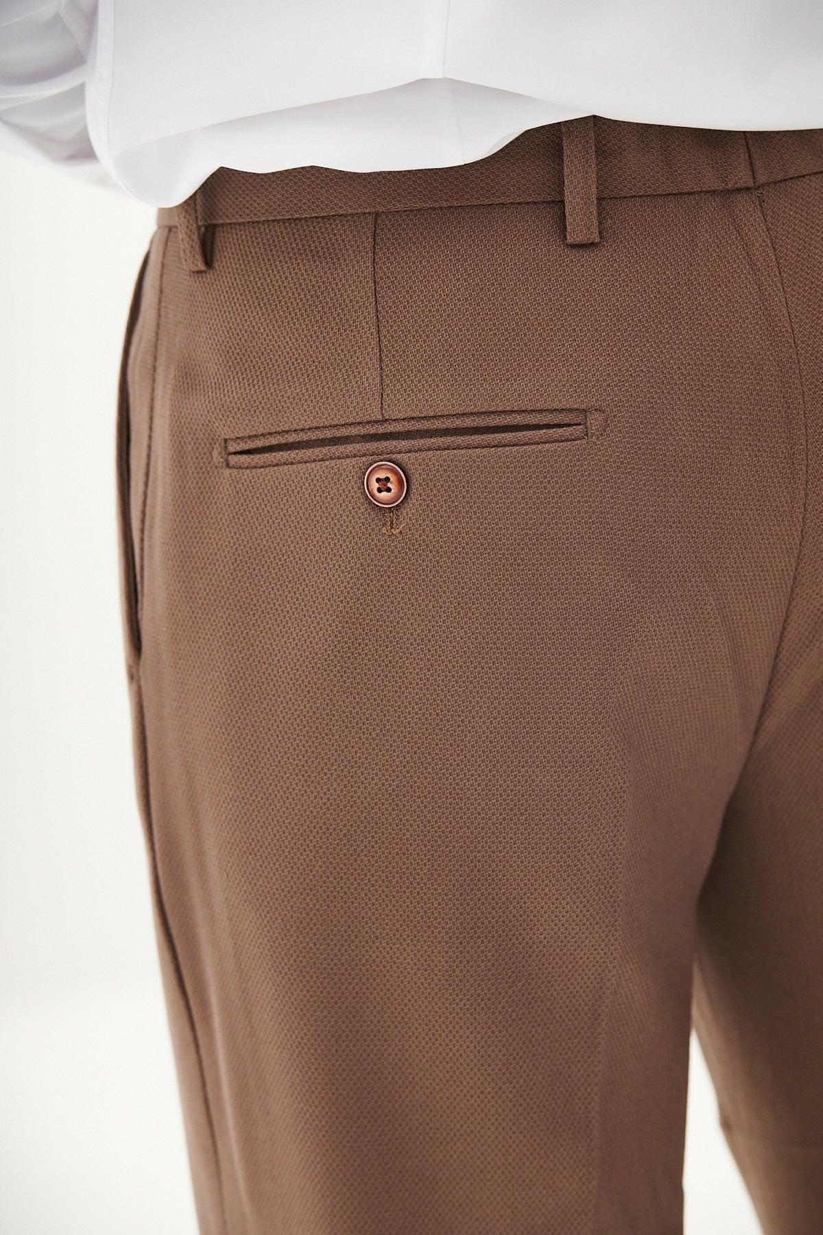 Marc Darcy HM5 Trousers - Tan - Image 3
