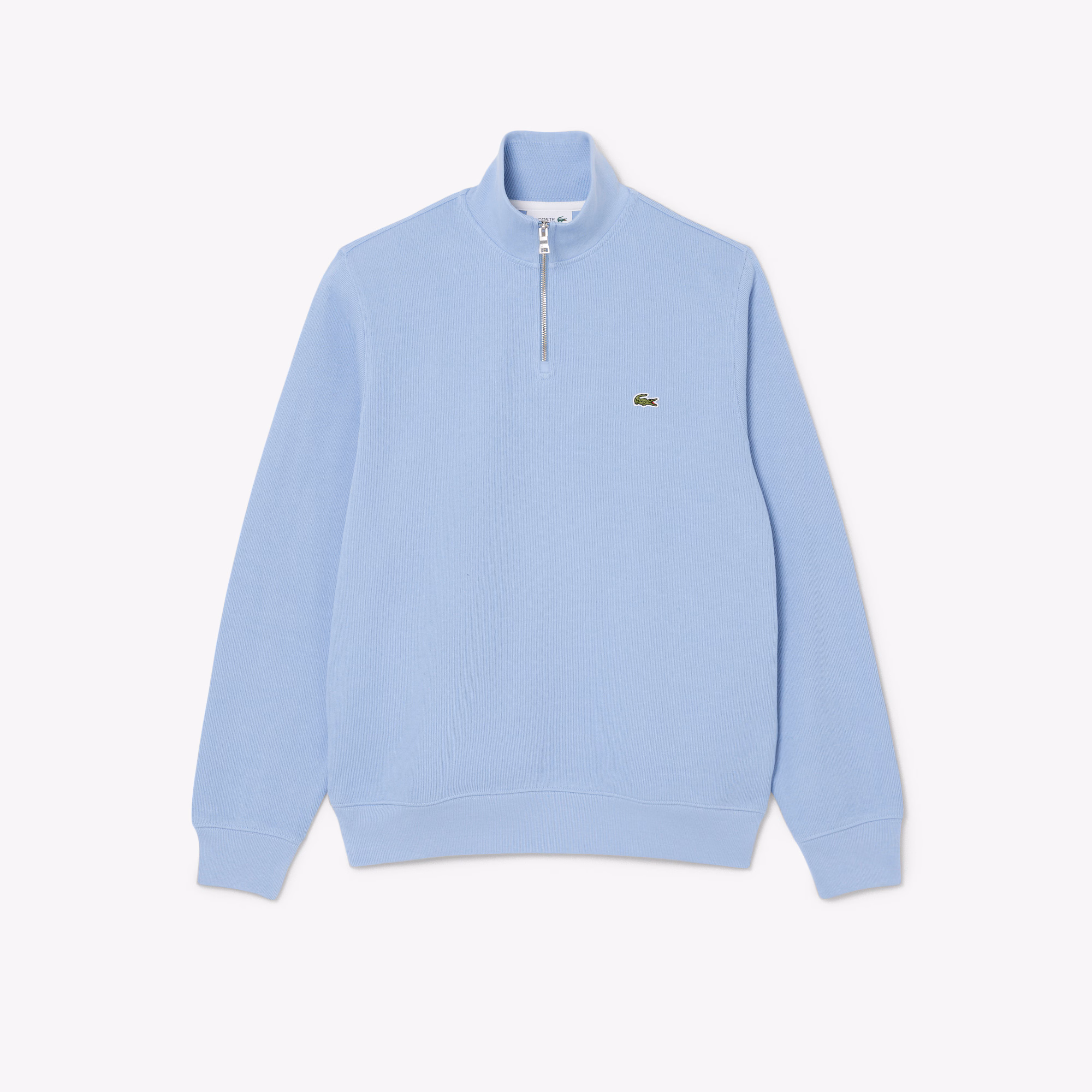 Lacoste SH1927 Half Zip Jumper - Light Blue