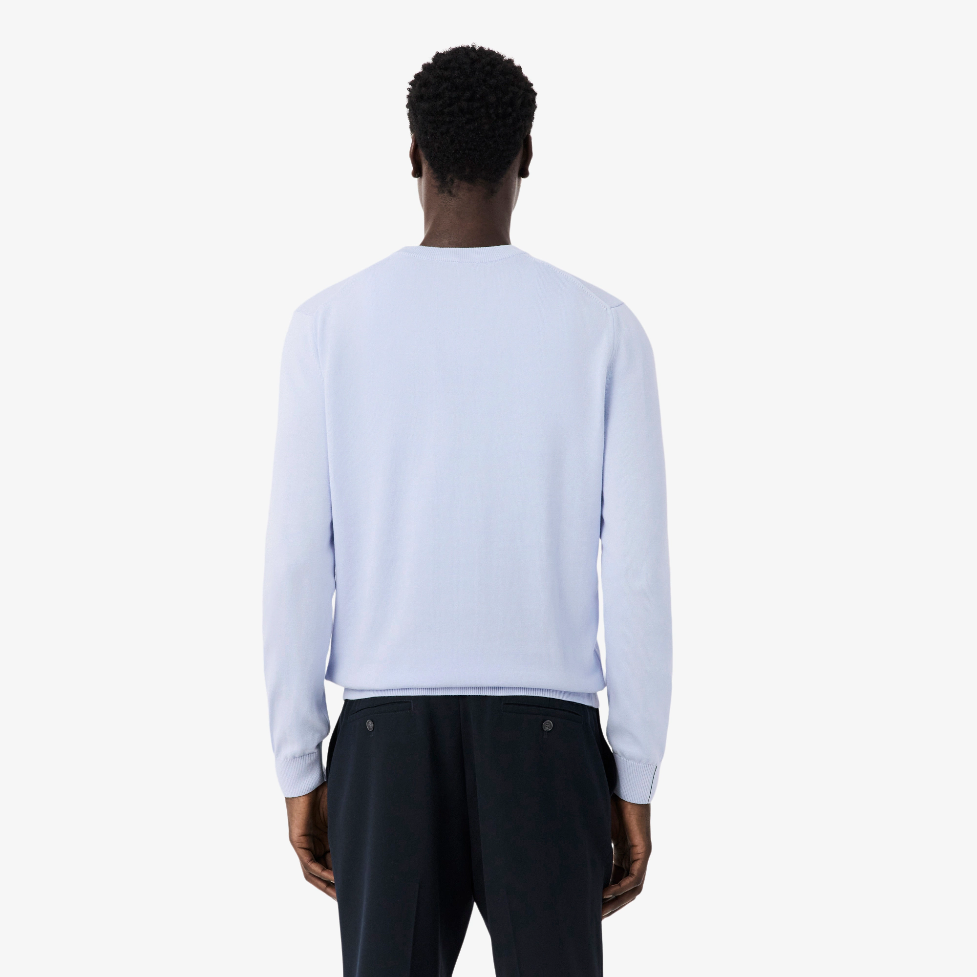 Lacoste AH1985 Knitwear Sweatshirt - Phoenix Blue - Image 2