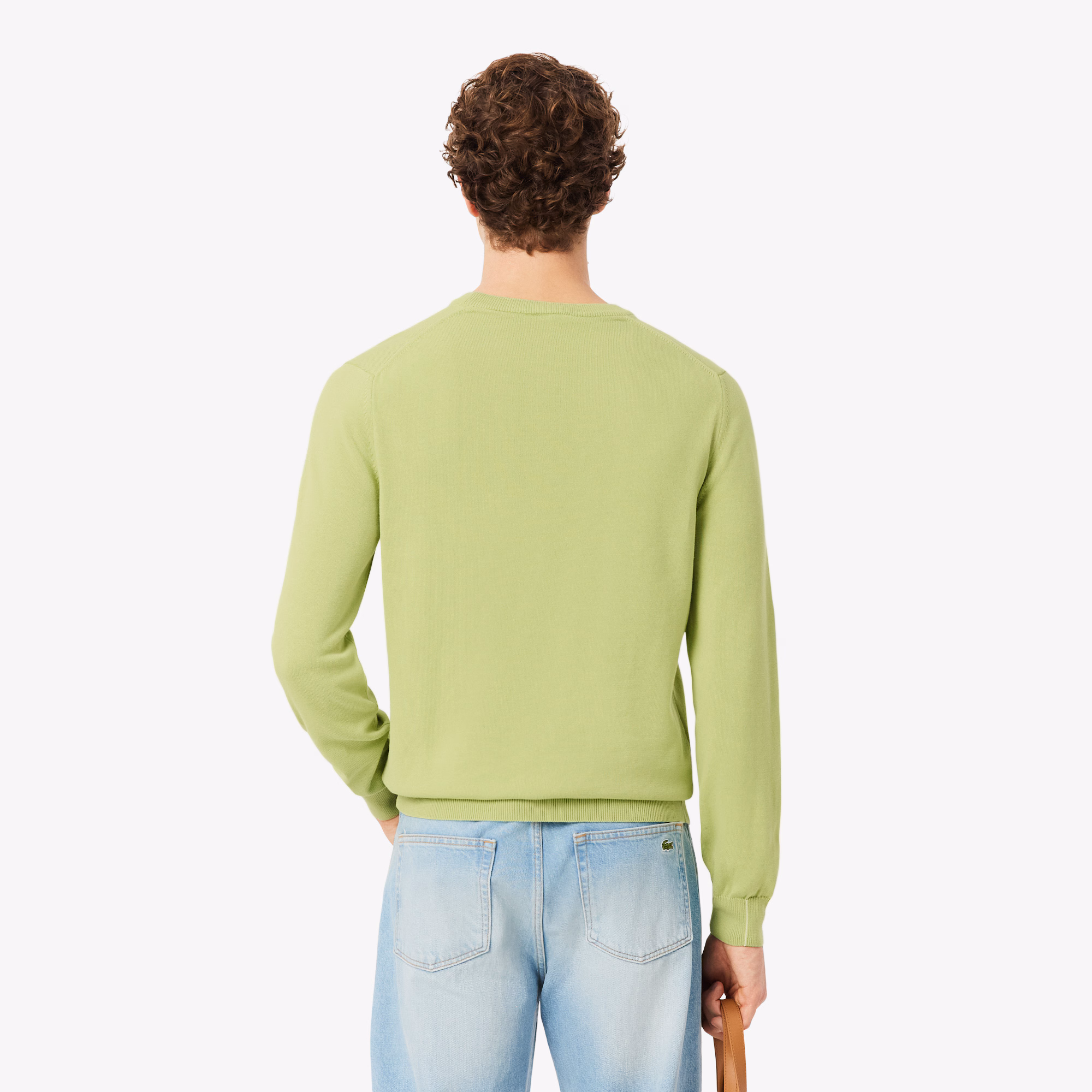 Lacoste AH1985 Knitwear Sweatshirt - Green - Image 2
