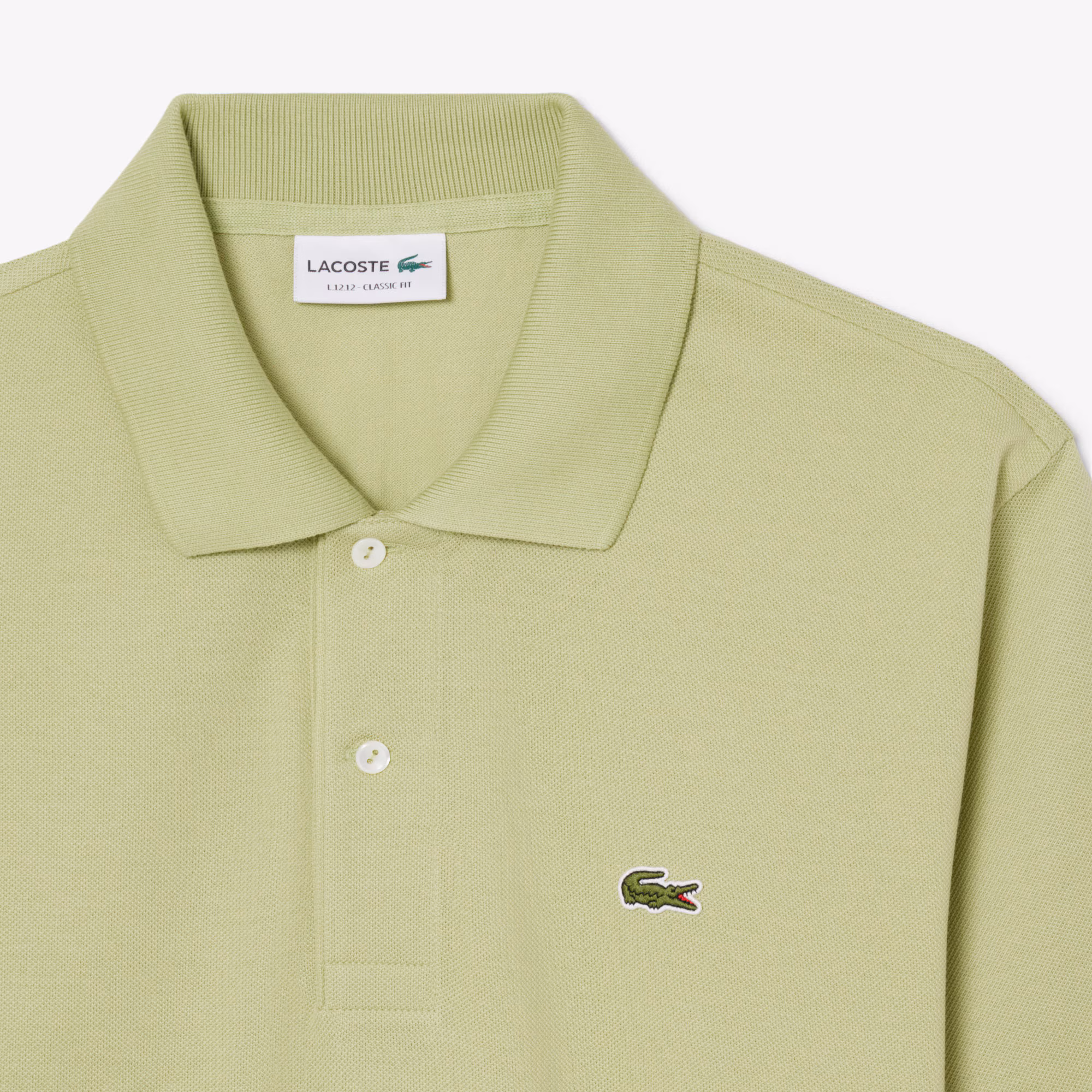 Lacoste L1212 Classic Polo - Green - Image 3