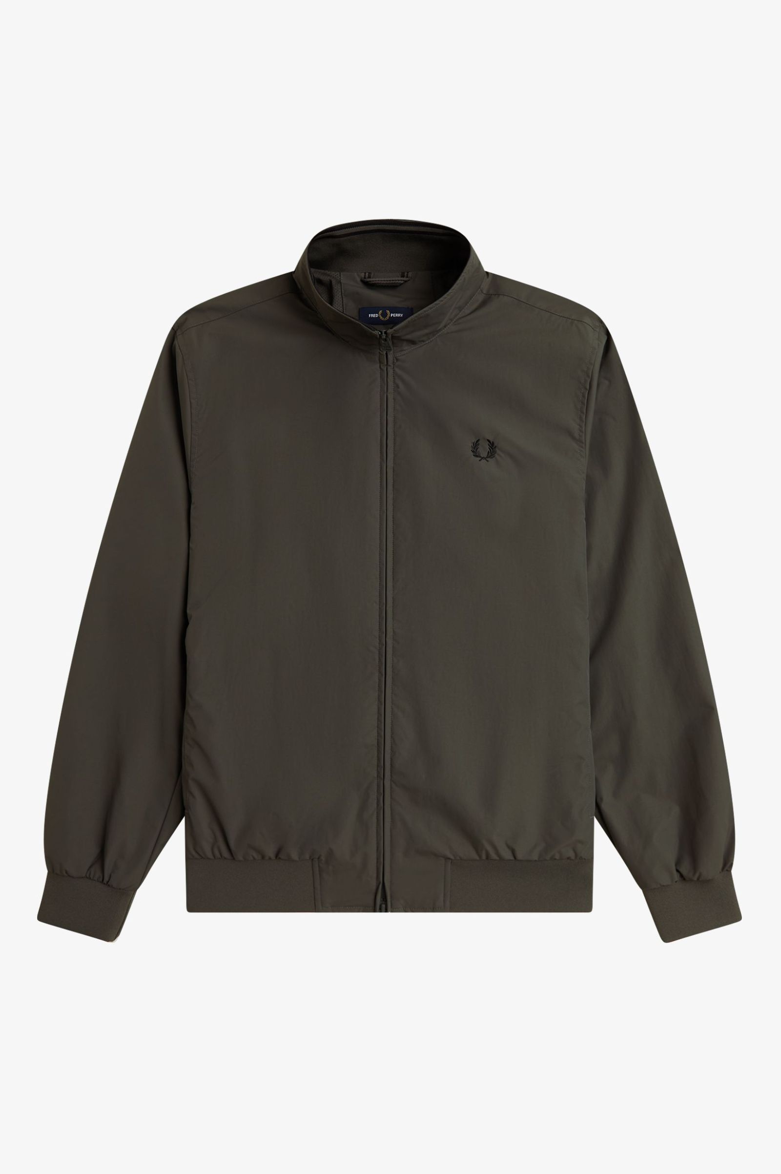 Fred Perry J2660 Brentham Jacket - Field Green