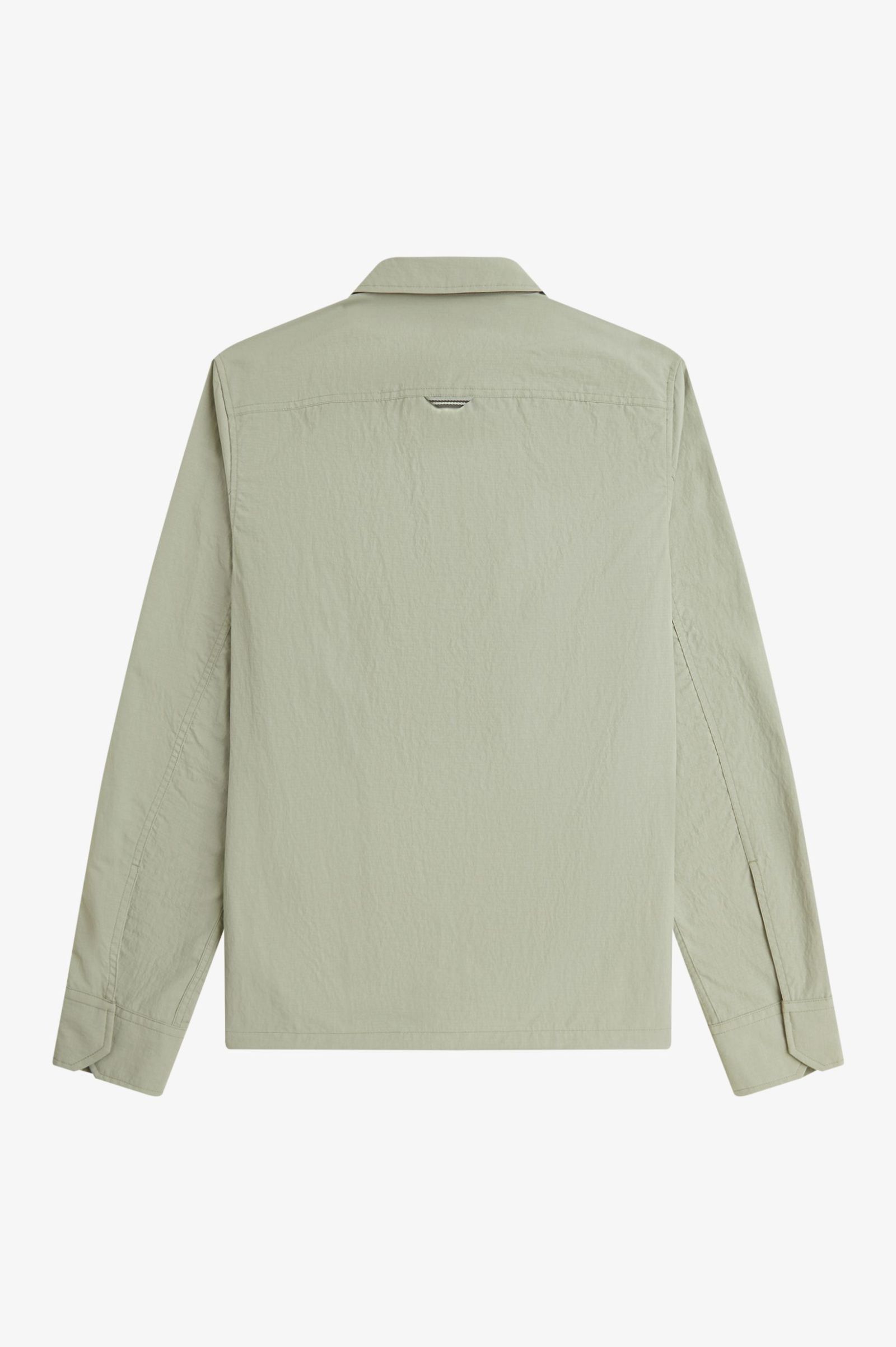 Fred Perry M2402 Ripstop Pocket Overshirt - Seagrass - Image 2