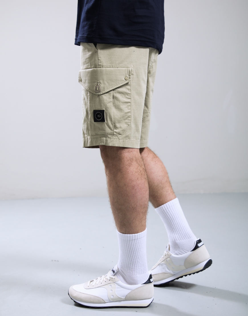 Marshall Artist Ainsdale Cargo Short - Stone - Image 3