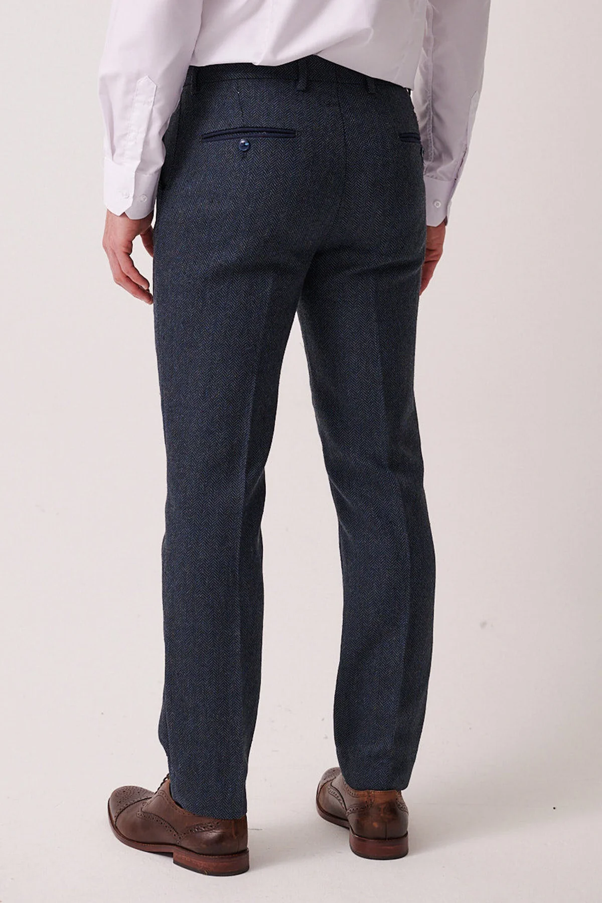 Marc Darcy Dean Trousers - Blue - Image 2