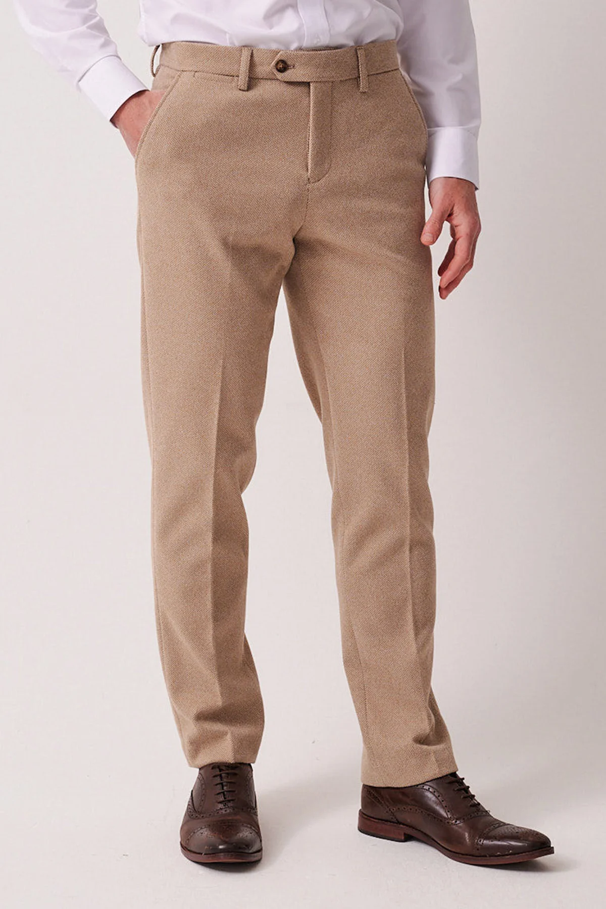 Marc Darcy Hayden 3 Piece Suit - Oak - Image 8