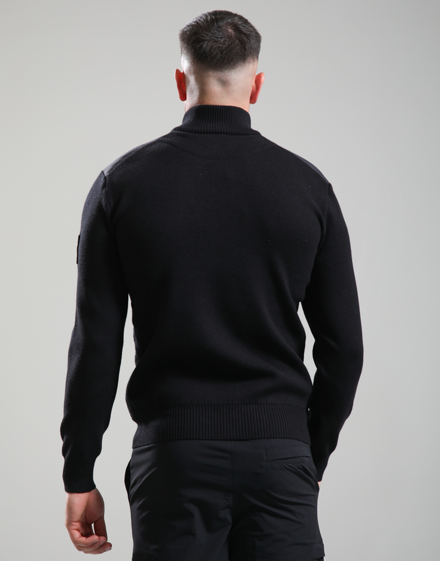 Marshall Artist Aldgate Hybrid Knit Jacket - Black - Image 2