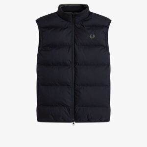Fred Perry J8522 Insulated Gilet - Black/Green